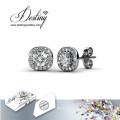 Destino joyería cristal de Swarovski Set pendientes y colgante Retro